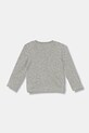Dětské bavlněné tričko s dlouhým rukávem United Colors of Benetton 3I9WG10JS.P.seasonal šedá AW25