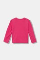United Colors of Benetton longsleeve bawełniany dziecięcy 3I9WG10JS.P.seasonal różowy AW25