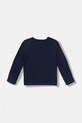 United Colors of Benetton longsleeve bawełniany dziecięcy 3I9WG10JS.P.seasonal granatowy AW25
