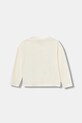 United Colors of Benetton longsleeve bawełniany dziecięcy 35RYG10KC.P.seasonal beżowy AW25