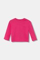 United Colors of Benetton longsleeve bawełniany dziecięcy 35RYG10KC.P.seasonal różowy AW25