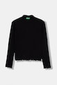 United Colors of Benetton longsleeve copii uni negru 3F1AC203O.G.reproposed