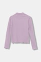 United Colors of Benetton longsleeve dziecięcy 3F1AC203O.G.Season.9BYA fioletowy AW25