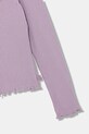 Дівчинка Дитячий лонгслів United Colors of Benetton 3F1AC203O.G.Season.9BYA фіолетовий