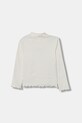 Дитячий лонгслів United Colors of Benetton 3F1AG10JT.P.seasonal білий AW25
