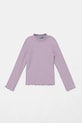 United Colors of Benetton longsleeve dziecięcy z elastanem fioletowy 3F1AG10JT.P.seasonal