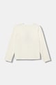 Дитячий бавовняний лонгслів United Colors of Benetton 3JERC10QM.G.seasonal бежевий AW25