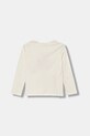 Дитячий бавовняний лонгслів United Colors of Benetton 3JERG10KB.P.seasonal бежевий AW25