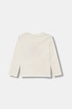 United Colors of Benetton longsleeve din bumbac pentru copii 3JERG10KB.P.seasonal bej AW25