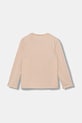 United Colors of Benetton longsleeve bawełniany dziecięcy 3JERG10KB.P.seasonal różowy AW25