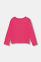United Colors of Benetton longsleeve bawełniany dziecięcy 3JERG10KB.P.seasonal różowy AW25