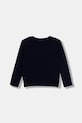 Дитячий бавовняний лонгслів United Colors of Benetton 3JERG10KB.P.seasonal темно-синій AW25