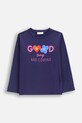 Coccodrillo longsleeve dziecięcy z elastanem granatowy ZC5143104VGA