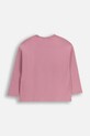 Coccodrillo longsleeve dziecięcy ZC5143103CGJ różowy AW25