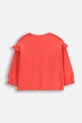 Coccodrillo t-shirt bawełniany dziecięcy ZC5143102FGK czerwony AW25