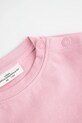 Dziewczynka Coccodrillo longsleeve bawełniany niemowlęcy ZC5143101LGD różowy