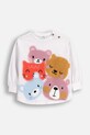 Coccodrillo t-shirt bawełniany niemowlęcy bawełna biały ZC5143103TGN