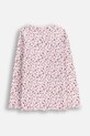 Dziewczynka Coccodrillo longsleeve bawełniany ZC5143102WGK różowy