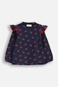 Coccodrillo longsleeve niemowlęcy wzorzyste granatowy ZC5143102EBG