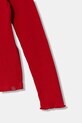 Dziewczynka United Colors of Benetton longsleeve dziecięcy 381PC10RC.G.Seasonal czerwony