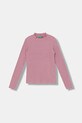 United Colors of Benetton longsleeve dziecięcy pozostałe różowy 381PC10RC.G.Seasonal