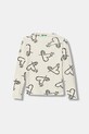United Colors of Benetton longsleeve dziecięcy pozostałe beżowy 39EMC10RE.G.Seasonal