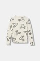 United Colors of Benetton longsleeve dziecięcy 39EMC10RE.G.Seasonal beżowy AW25