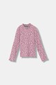 United Colors of Benetton longsleeve dziecięcy pozostałe różowy 39EMG10LA.P.Seasonal