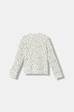United Colors of Benetton longsleeve dziecięcy 39EMG10LA.P.Seasonal beżowy AW25