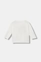 United Colors of Benetton longsleeve bawełniany niemowlęcy 3ATNA106T.W.Seasonal biały AW25