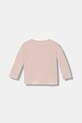 United Colors of Benetton longsleeve bawełniany dziecięcy 3ATNG10L8.P.Seasonal różowy AW25
