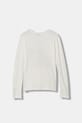 United Colors of Benetton longsleeve bawełniany dziecięcy 3ATNC10RJ.G.Seasonal biały AW25