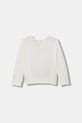 United Colors of Benetton longsleeve bawełniany dziecięcy 3ATNG10L1.P.Seasonal biały AW25