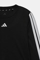 Момче Детска блуза с дълги ръкави adidas JM1577 черен