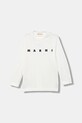 Marni tricou din bumbac MT291U T-SHIRT print alb M01603