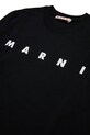Βαμβακερό μπλουζάκι Marni MT291U T-SHIRT μαύρο M01603