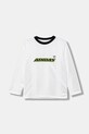 adidas Originals longsleeve dziecięcy JV8662 biały AW25
