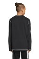 Детска блуза с дълги ръкави adidas Originals черен JX5270