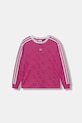 adidas Originals longsleeve copii JW2845 roz AW25