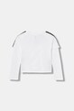 Băieți adidas Originals longsleeve din bumbac pentru copii JV7799 alb