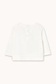 Tinycottons longsleeve bawełniany niemowlęcy TINY DOG GRAPHIC BABY TEE AW25.322 biały AW25
