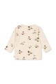 Konges Sløjd longsleeve niemowlęcy BASIC BLOUSE GOTS KS103701.9BYA beżowy AW25