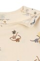 Chłopiec Konges Sløjd longsleeve niemowlęcy BASIC BLOUSE GOTS KS103701.9BYA beżowy
