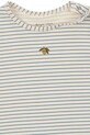 Chłopiec Konges Sløjd longsleeve niemowlęcy BASIC BLOUSE GOTS KS103701.9BYA niebieski