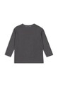 Konges Sløjd longsleeve dziecięcy z bawełną ERA LS TEE OCS KS103805.9BYA szary AW25