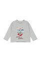 Konges Sløjd longsleeve bawełniany dziecięcy LIN LS TEE GOTS nadruk multicolor KS103859.9BYA