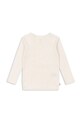 Konges Sløjd longsleeve bawełniany dziecięcy MINNIE BLOUSE GOTS nadruk beżowy KS103915.9BYA