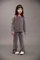 Mini Rodini longsleeve dziecięcy Clover 25720113 szary