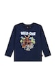 Lego longsleeve bawełniany niemowlęcy LWTASI 700 nadruk granatowy 11011007