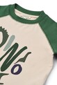 Liewood longsleeve bawełniany dziecięcy Ellington Placement T-shirt beżowy LW20083.9BYA